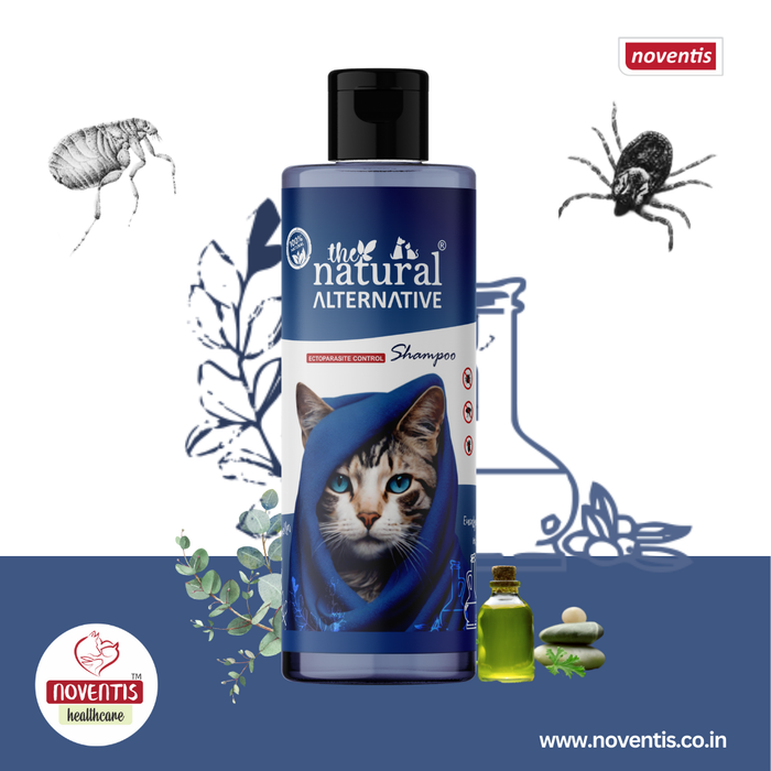 The Natural Alternative Shampoo Anti Flea and Tick for Cats and Kittens