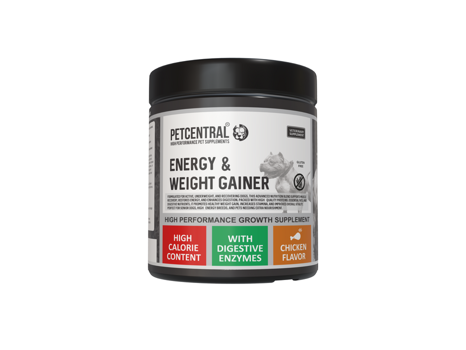 PETCENTRAL® Energy & Weight Gainer for Dogs – High-Calorie Supplement