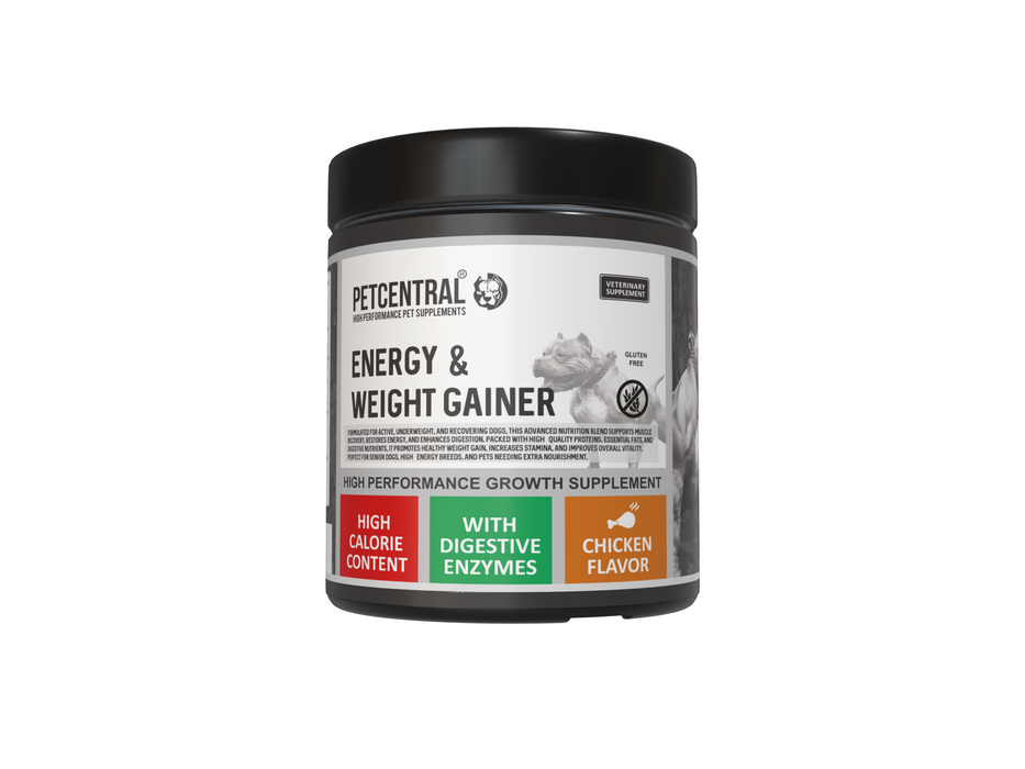 PETCENTRAL® Energy & Weight Gainer for Dogs – High-Calorie Supplement