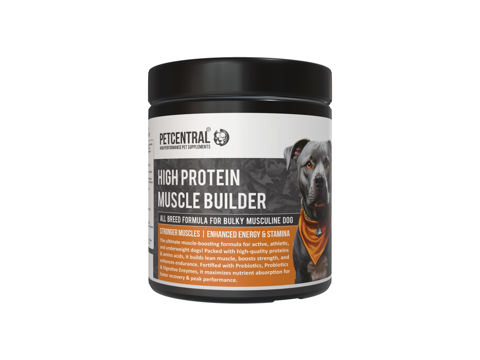 Petcentral® High-Protein Muscle Builder for Dogs – Strength & Recovery Support