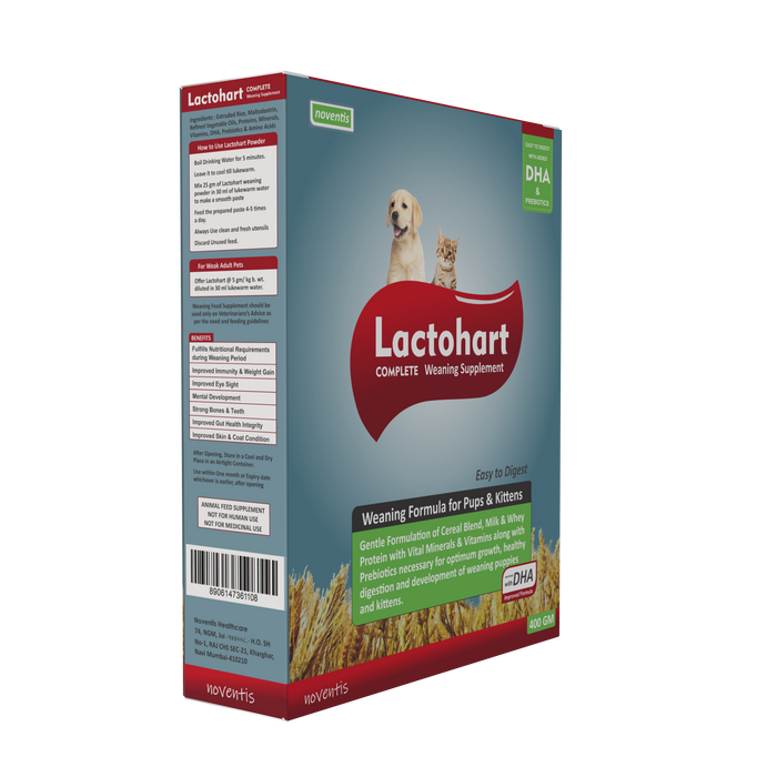 Lactohart Puppy Weaning Supplement 400 gm