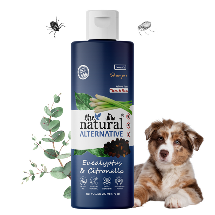 The Natural Alternative® Anti-Tick Eucalyptus & Citronella Herbal Dog Shampoo