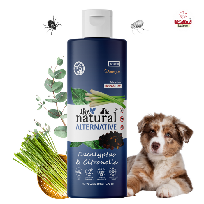 The Natural Alternative® Anti-Tick Eucalyptus & Citronella Herbal Dog Shampoo