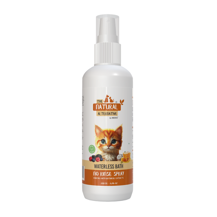 The Natural Alternative Cat and Kitten Waterless Dry Bath Spray 200 ml