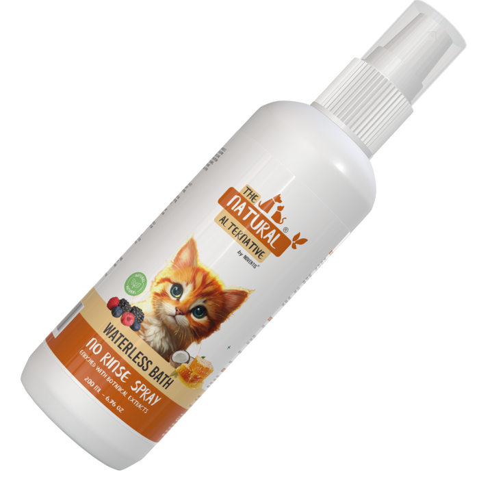 The Natural Alternative Cat and Kitten Waterless Dry Bath Spray 200 ml