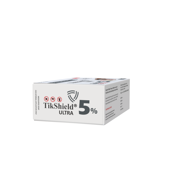 Tikshield ® Permethrin 5 % Soap for Dog, Horses, Cattle & Livestock - Eliminate Ticks, Fleas and Lice