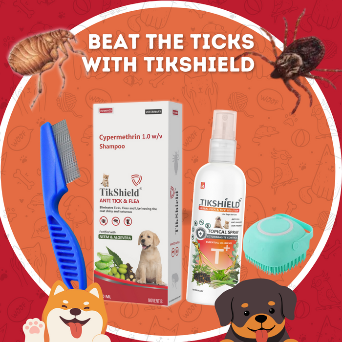 Tikshield Anti Flea and Tick Bundle