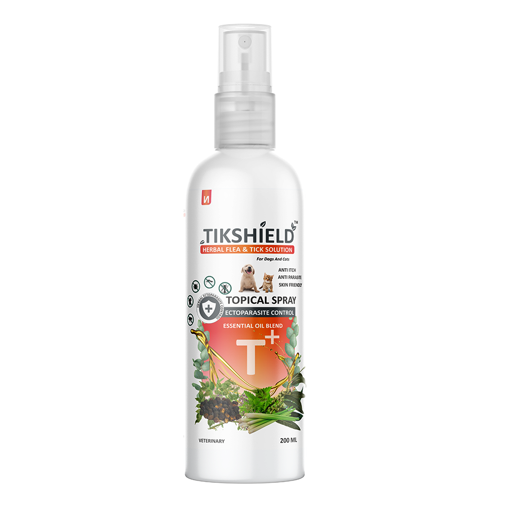 TikShield Herbal Flea Tick Spray Noventis Healthcare