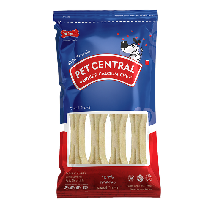 PetCentral® Rawhide Bones 5" x 6 pcs