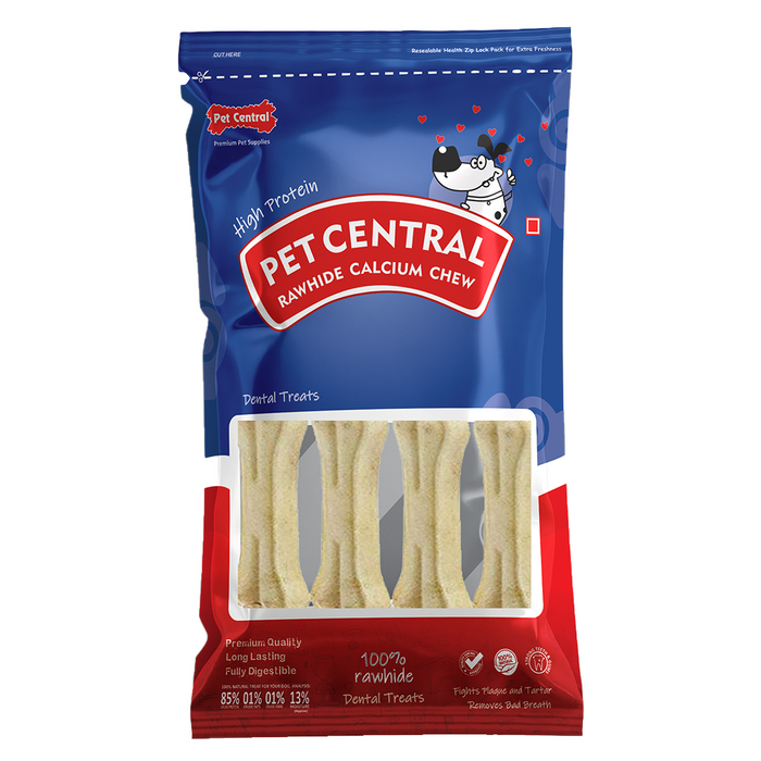 PetCentral® Rawhide Bones 6" x 4 pcs