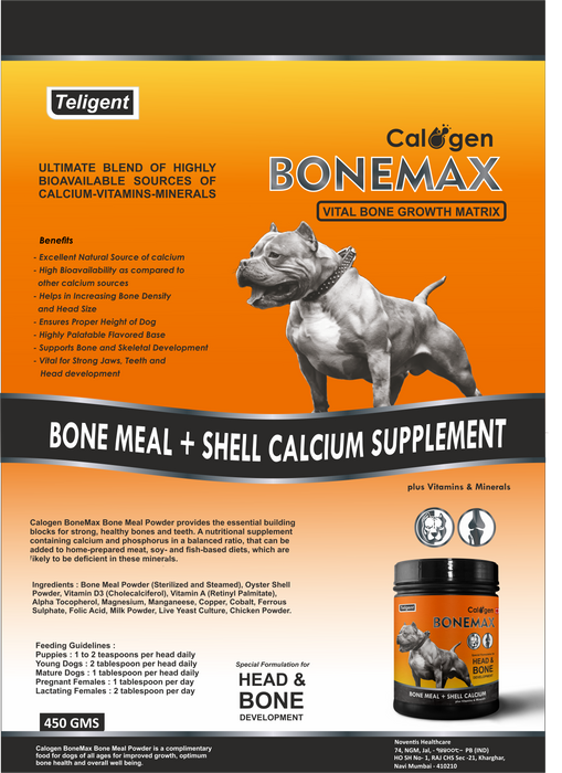 Calogen Bonemax Head & Bone Supplement 400 gm