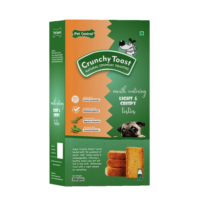 PetCentral® Crunchy Toast Vegetarian