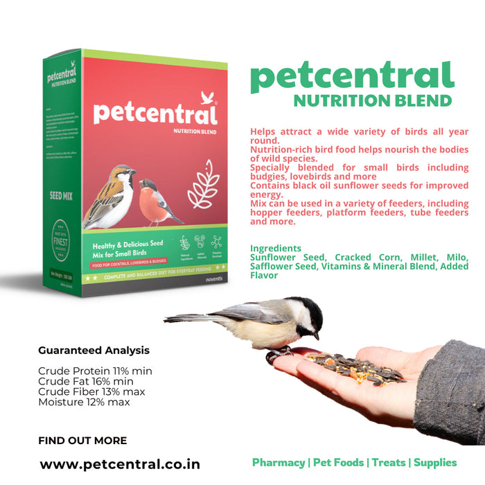 Petcentral Nutrition Blend for Small Birds