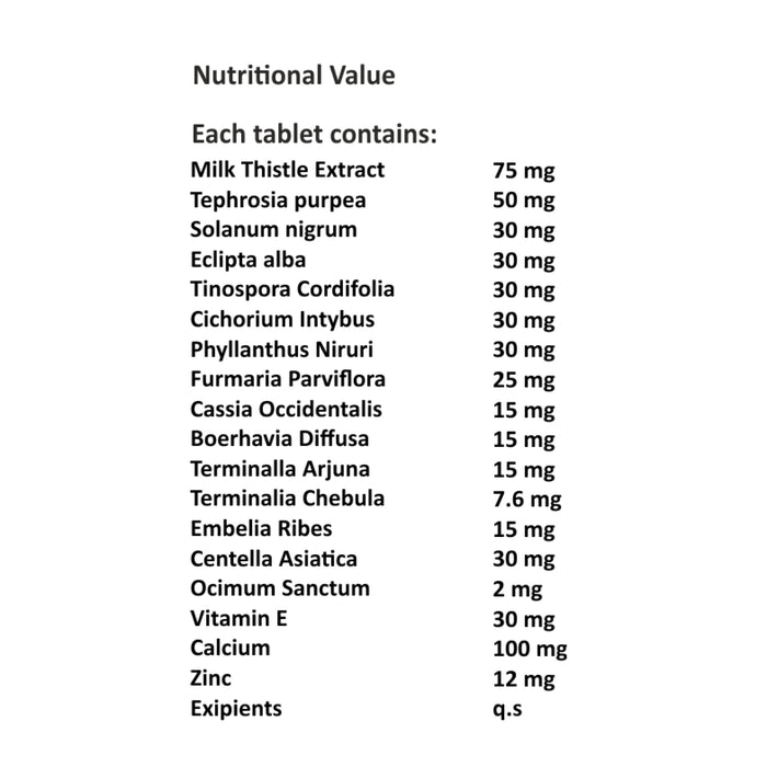 Hepastim M Tablets 60s